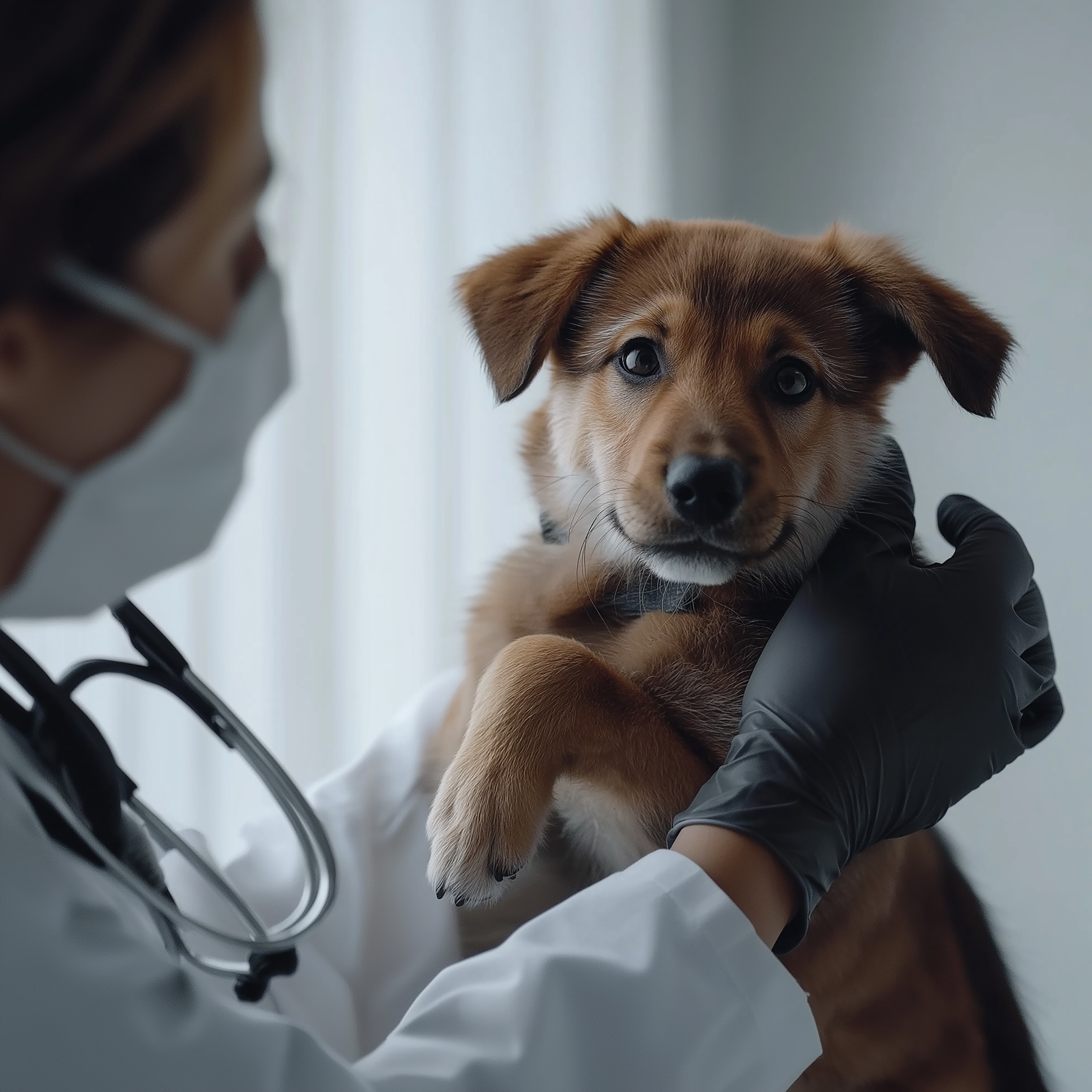 Cão em consulta — leishmaniose canina