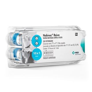 Vacina Nobivac Raiva 1 Dose