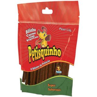 Snack Petisquinho Para Cães Bifinho Sabor Vegetais 250G