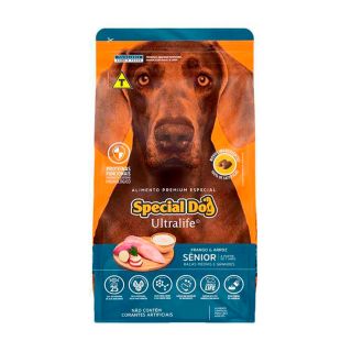 Ração Special Dog Ultralife Sênior para Cães de Raças Médias e Grande Frango e Arroz 15kg
