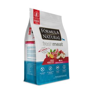 Ração Fórmula Natural FreshMeat para Cães de Médio e Grande Porte Sabor Cordeiro 12KG