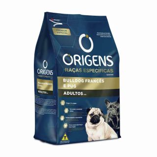 Ração Origens Raças Especificas para Bulldog Francês e Pug Adultos 10.1 Kg