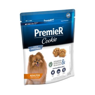 Biscoito Premier Cookie para Cães Adultos de Raças Pequenas 250g