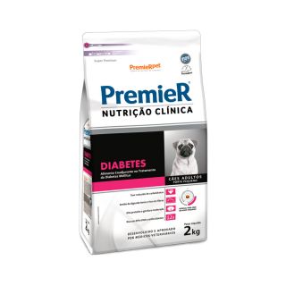Ração Premier Diabetes para Cães Raças Pequenas 2kg
