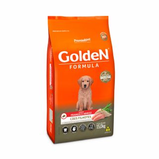 Ração Golden Fórmula para Cães Filhote Sabor Frango e Arroz 15kg