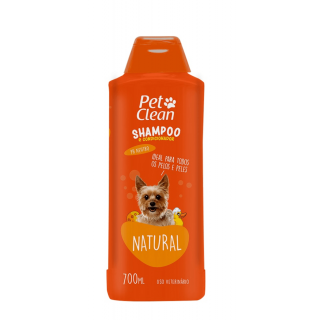 Shampoo Natural Petclean - 700Ml para Cães e Gatos