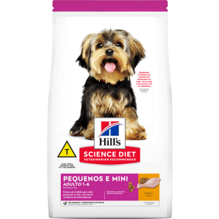 Ração Hills Science Diet Pedaços Pequenos para Cães de Pequeno Porte Sabor Frango 2,4 Kg