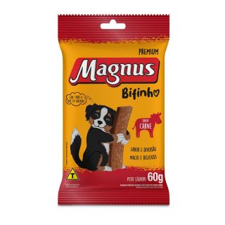 Magnus Bifinho Mastigável Carne - 60G
