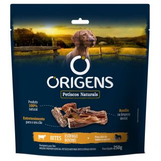 Origens Petisco Natural Bites Esôfago 250g