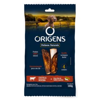 Origens Premium Especial Petiscos Naturais Costela Bovina