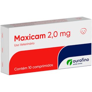OUROFINO MAXICAM 2,0mg C/10 COMP