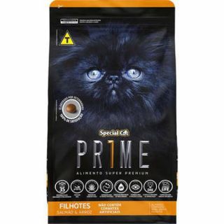 Ração Special Cat Prime Salmão E Arroz Gatos Filhotes 10,1Kg