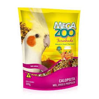 Megazoo Far Calopsita Mel Ovo e Propolis300G