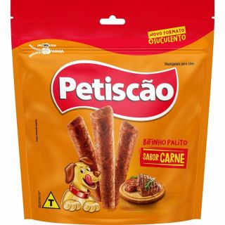 Petisco para pet bifinho carne palito 250G petiscao pacote