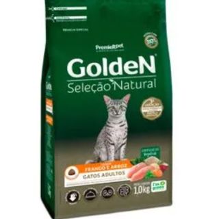 Golden Selc Nat Gato Adultos Frango 1,0 kg