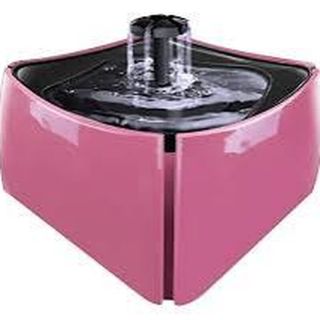 Fonte Bebedouro Cat Dog Rosa MecPet Pet