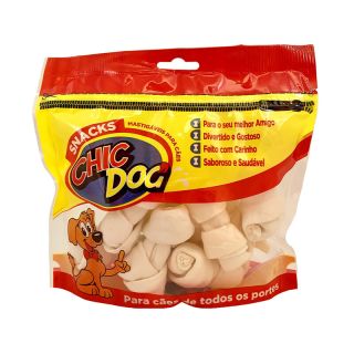 Petisco Osso Chic Dog para Cães Nó 2/3-05 Unidades
