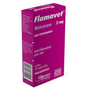 Flamavet 2mg Anti-inflamatório para Cães 10 comprimidos - Agener União