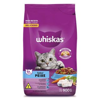 Ração Para Gatos Whiskas Peixe 900g