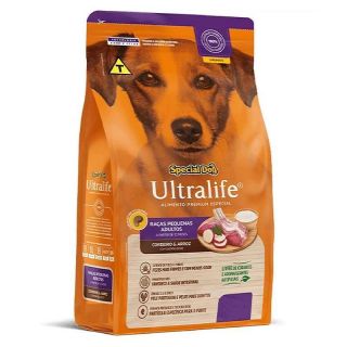 Special Dog Ultralife Ração Pequena Adultos Cordeiro 10,1Kg
