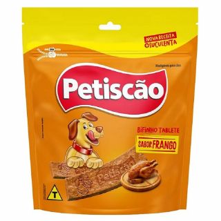 Bifinho Mastigável Petiscão Sabor Frango - 500g