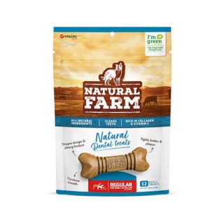 NATURAL FARM DENTAL TREATS REGULAR 420g C/12 UN