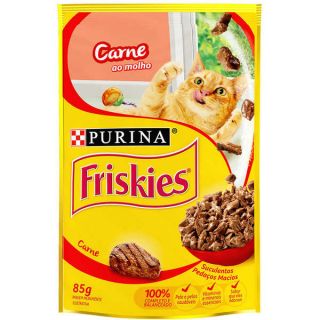 Friskies Sache Carne Ao Molho 85g