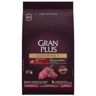 Ração Gran Plus Para Cães Filhotes Mini Sabor Ovelha e Arroz 03kg