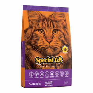 Ração Special Cat Premium Gatos Adultos Castrados 20Kg
