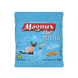 Petisco Magnus Cat Salmão para Gatos 40g