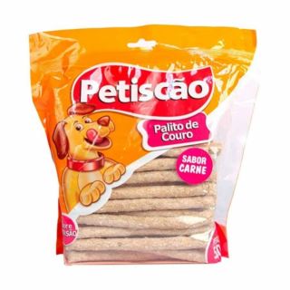 Petisco Petiscão Osso Palito de Couro 8mm 1Kg