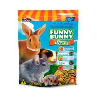 Alimento Supra Funny Bunny Blend para Roedores 500g