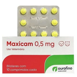 Maxicam 0.5mg cartela avulsa com 10 comprimidos