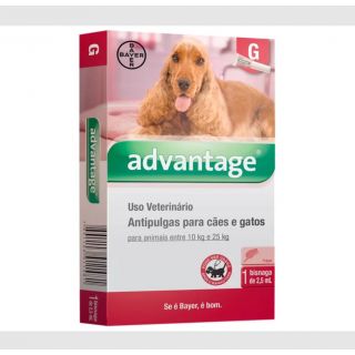 Advantage Caes E Gatos (1 Bisnaga X 2,5 ml)