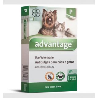 Advantage Caes E Gatos (1 Bisnaga X 0,4 ml)