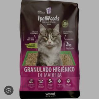 Granulado de Madeira 2kgs Ipetwoods