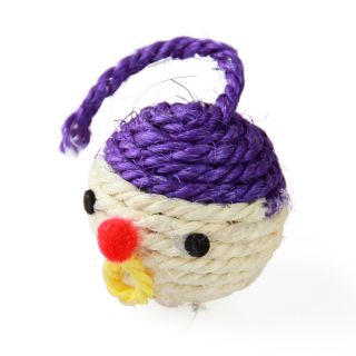 Brinquedo Napi Bolinha com Rosto para Gatos