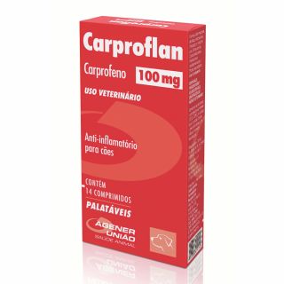Carproflan Agener União 100mg 14 Comprimidos