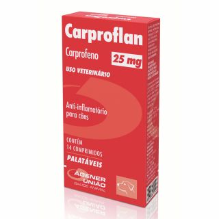 Carproflan 25 Mg - C/ 14 Comprimidos - Agener União