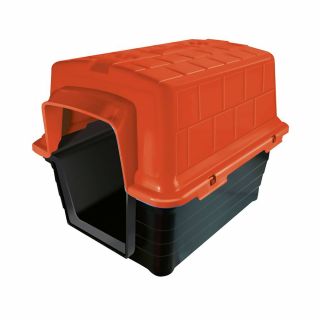 Casinha para Cachorro Plástica Furacão Pet N4 Vermelha