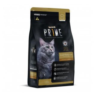 Ração Seca Special Cat Prime Frango e Arroz para Gatos Castrados 1kg