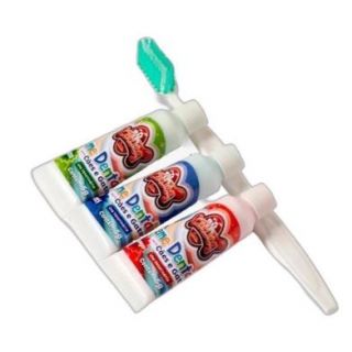 Kit Escova Descartável + Mini Creme Menta 5G Catdog