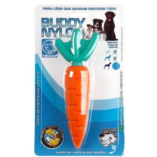 Brinquedo de Nylon para Cães - Cenoura de Nylon - Buddy Toys