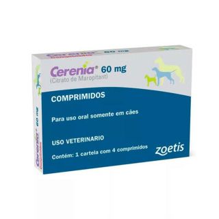 Cerenia 60mg Zoetis - 4 Comprimidos
