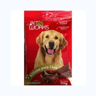 Bifinho de Filé Mignon Pet Works - 50g