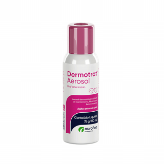 Dermotrat Aerosol para Cães e Gatos 110 ml - Ourofino