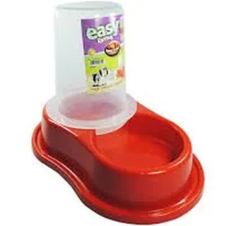 Comedouro Plast. Anti-Formiga Autom. C/ Dosador - P (Vermelho)