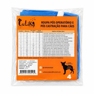 ROUPA CIRURGICA MACHO N4
