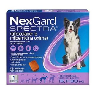 NEXGARD SPECTRA G 4,0GR (15,1 A 30KG)