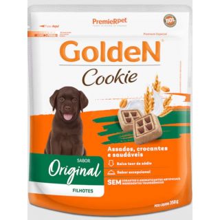 Biscoito Golden Cookie para Cães Adultos de Porte Pequeno Sabor Salmão e Quinoa 350 g